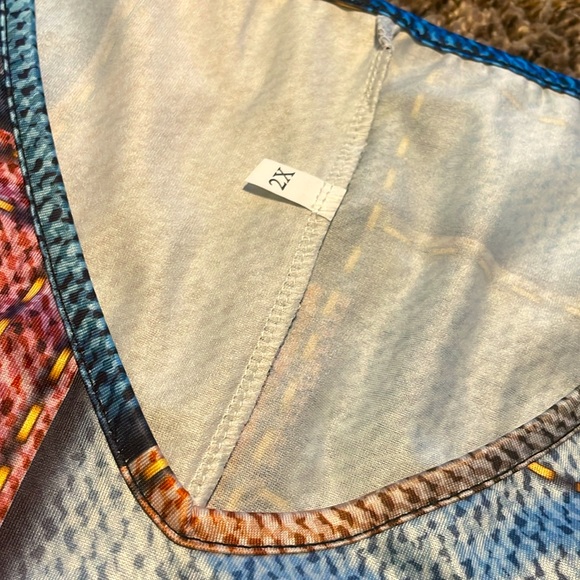 FOUR PACK Mid-Sleeve Satin V-Necks - Picture 2 of 7